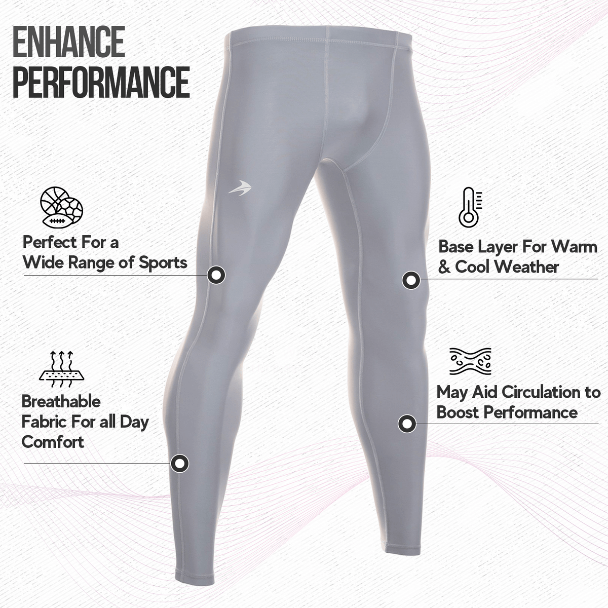 Gray compression pants clearance