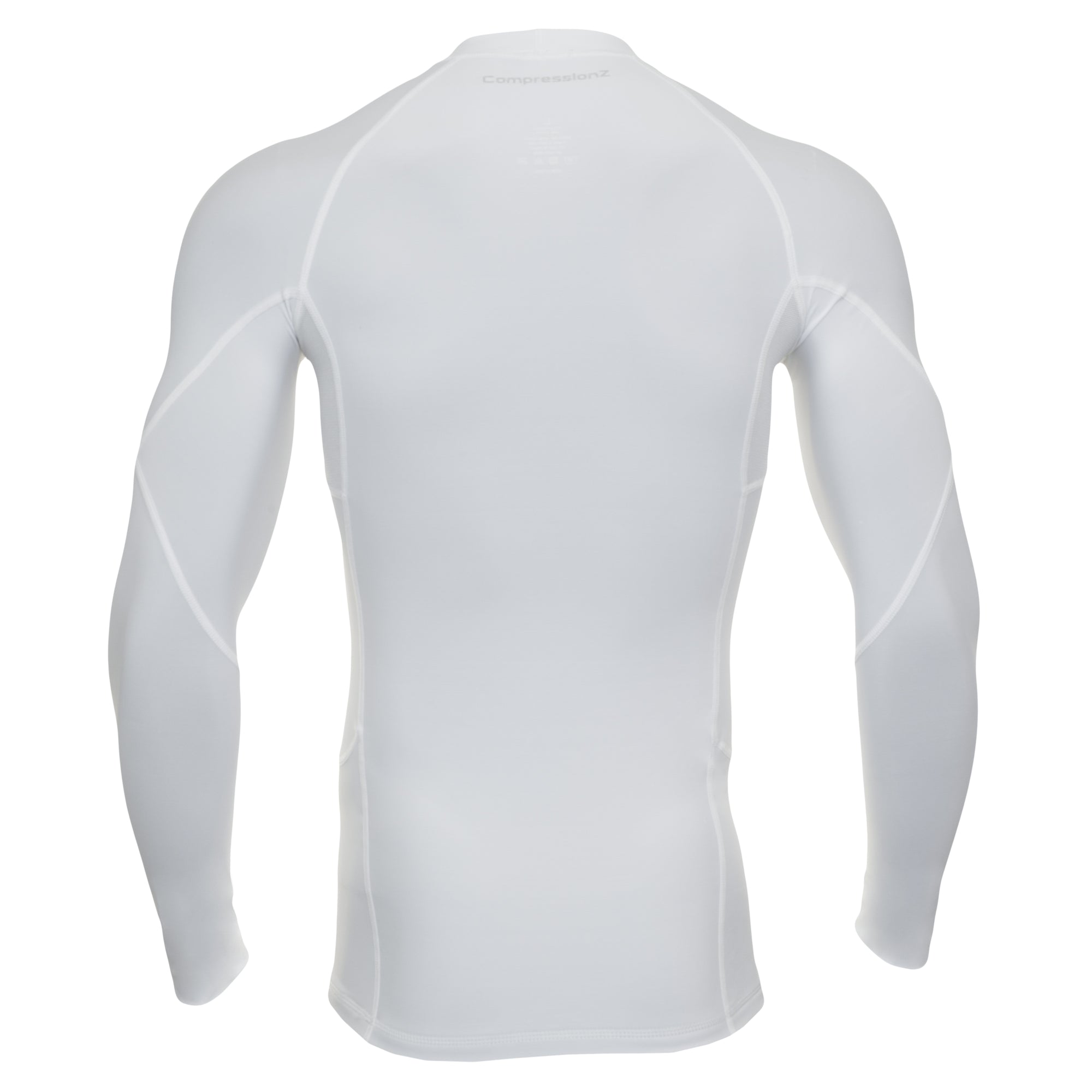 Men's Compression Long Sleeve Shirt - White