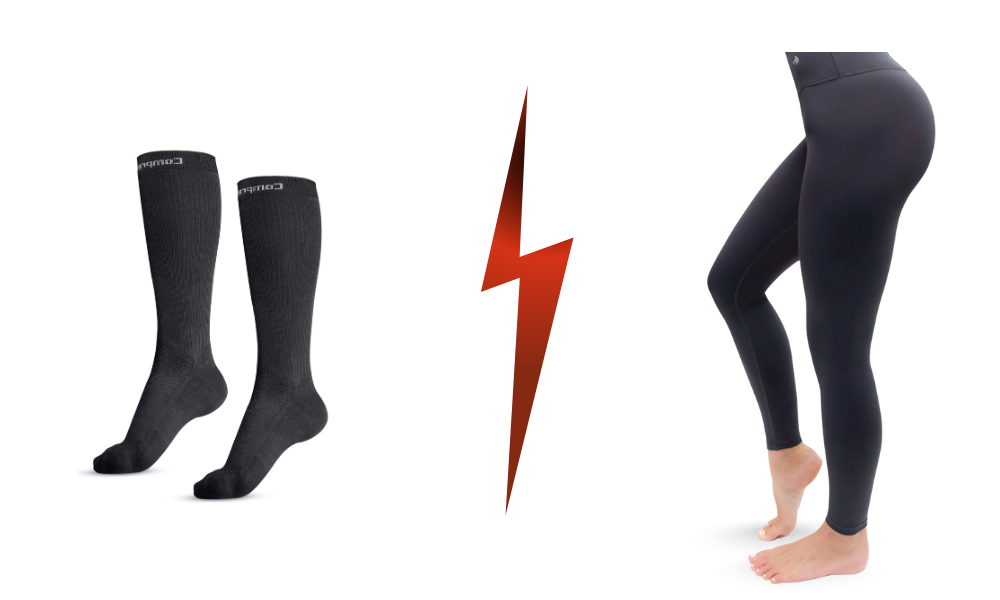 Compression Leggings and Socks: What’s Right for You?