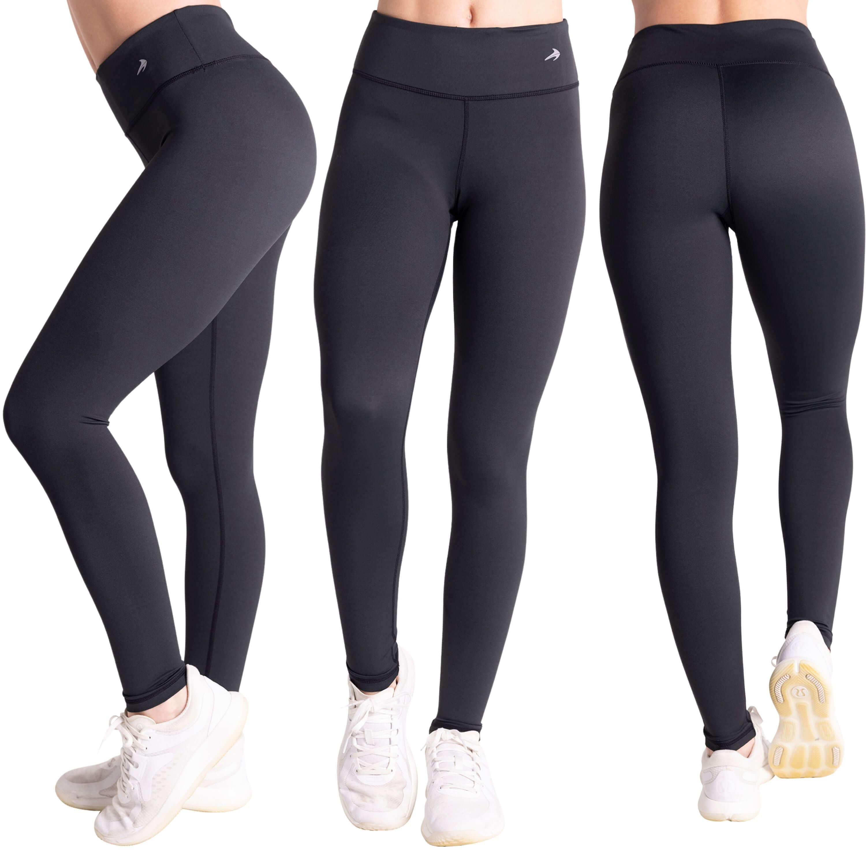 Leopard Black Women's Super High Waist Compression Leggings