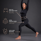 Women's Compression Leggings - Navy