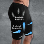Compression Shorts Men for Biking, Running, Versatile Base Layer, Breathable 4-Way Stretch, Engineered for Athletes, Superior Quality & Fit
