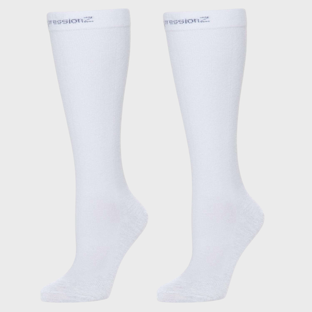 Compression Socks (20-30 mmHg) - White