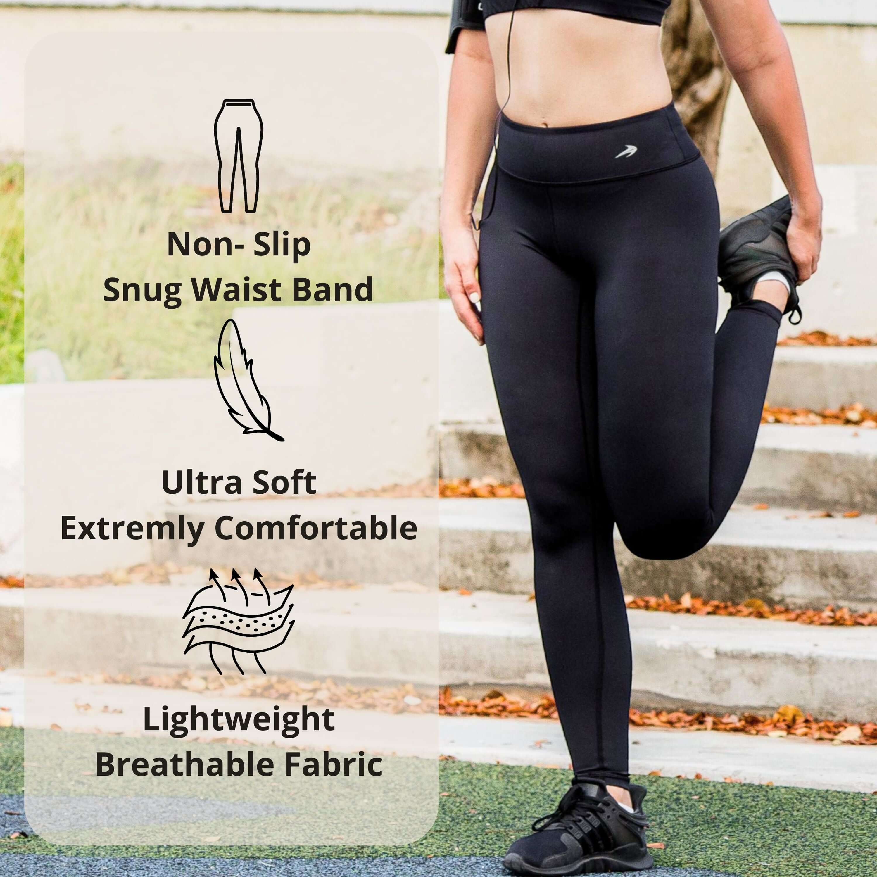 Women's Compression Leggings - Pink – CompressionZ