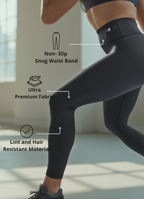 Women's Compression Leggings - Indigo