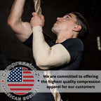 CompressionZ Compression Arm Sleeves, 50+ UV Sun Protection, Pain Relief and Muscle Support, Athletic Sport Compression, Breathable and Lightweight Design