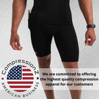 Compression Shorts Men for Biking, Running, Versatile Base Layer, Breathable 4-Way Stretch, Engineered for Athletes, Superior Quality & Fit
