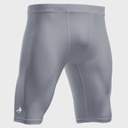 Men's 9" Compression Shorts - Gray