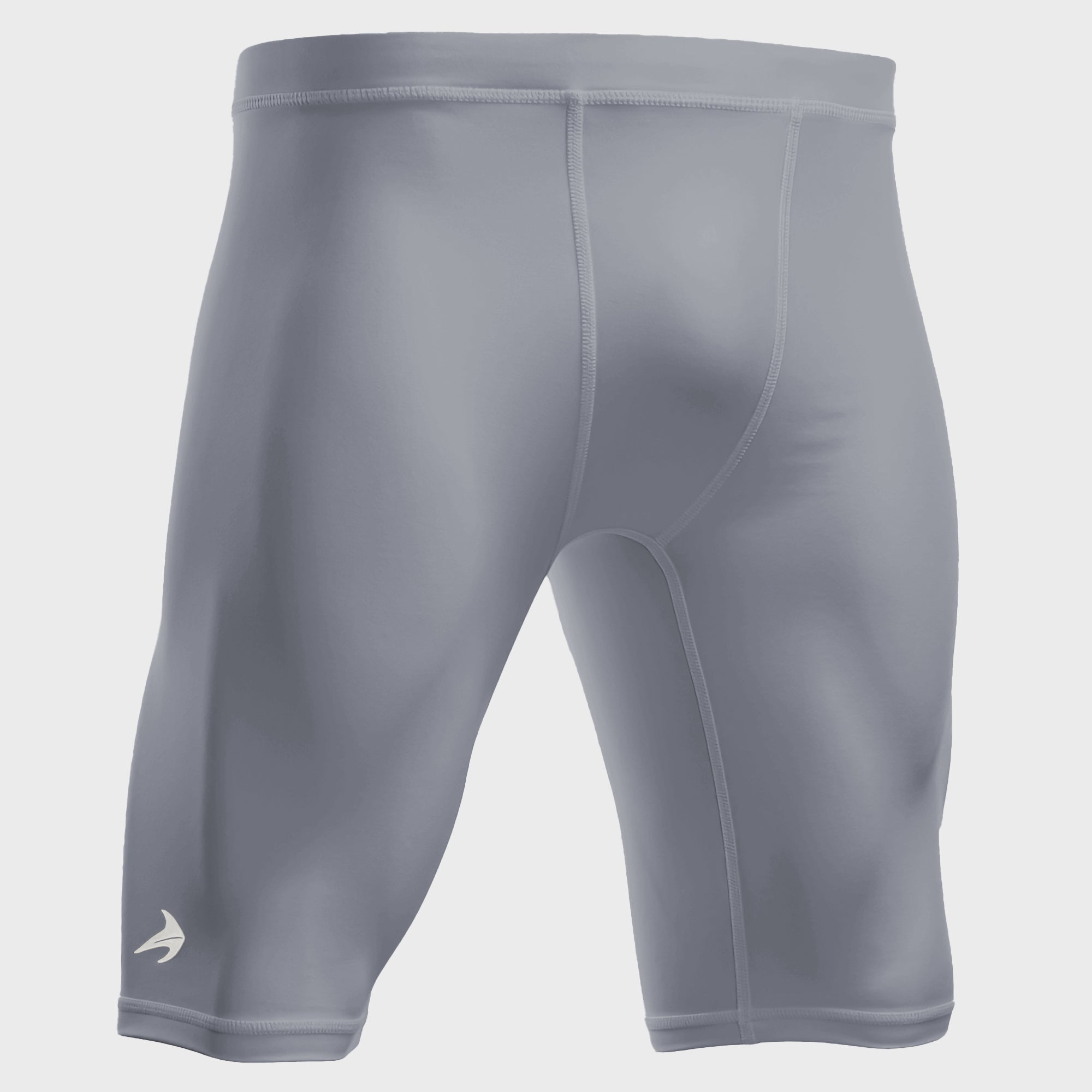 Men's 9" Compression Shorts - Gray