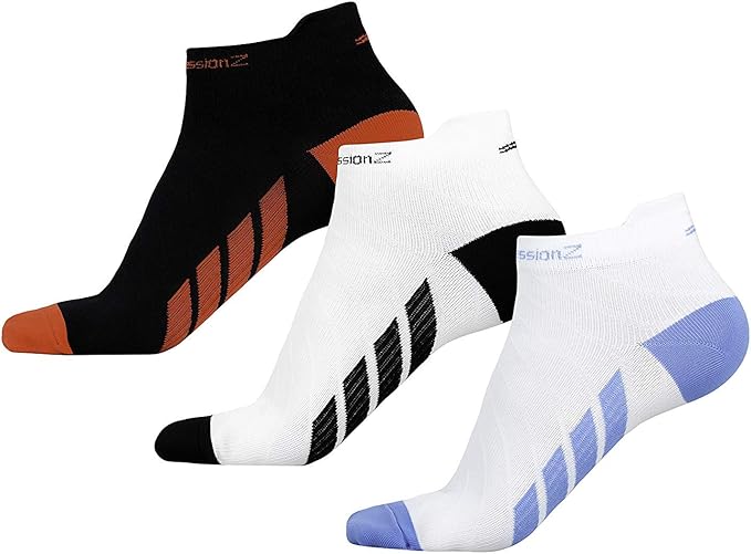 Compression Ankle Socks 3-Pack