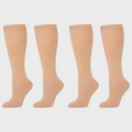 Compression Socks (20-30 mmHg) - Nude 2 Pack