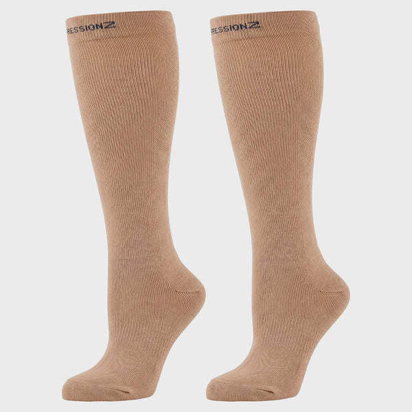 Compression Socks (30-40 mmHg) - Nude