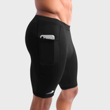 Men's 9" Original Compression Shorts  W/ Pockets - Black