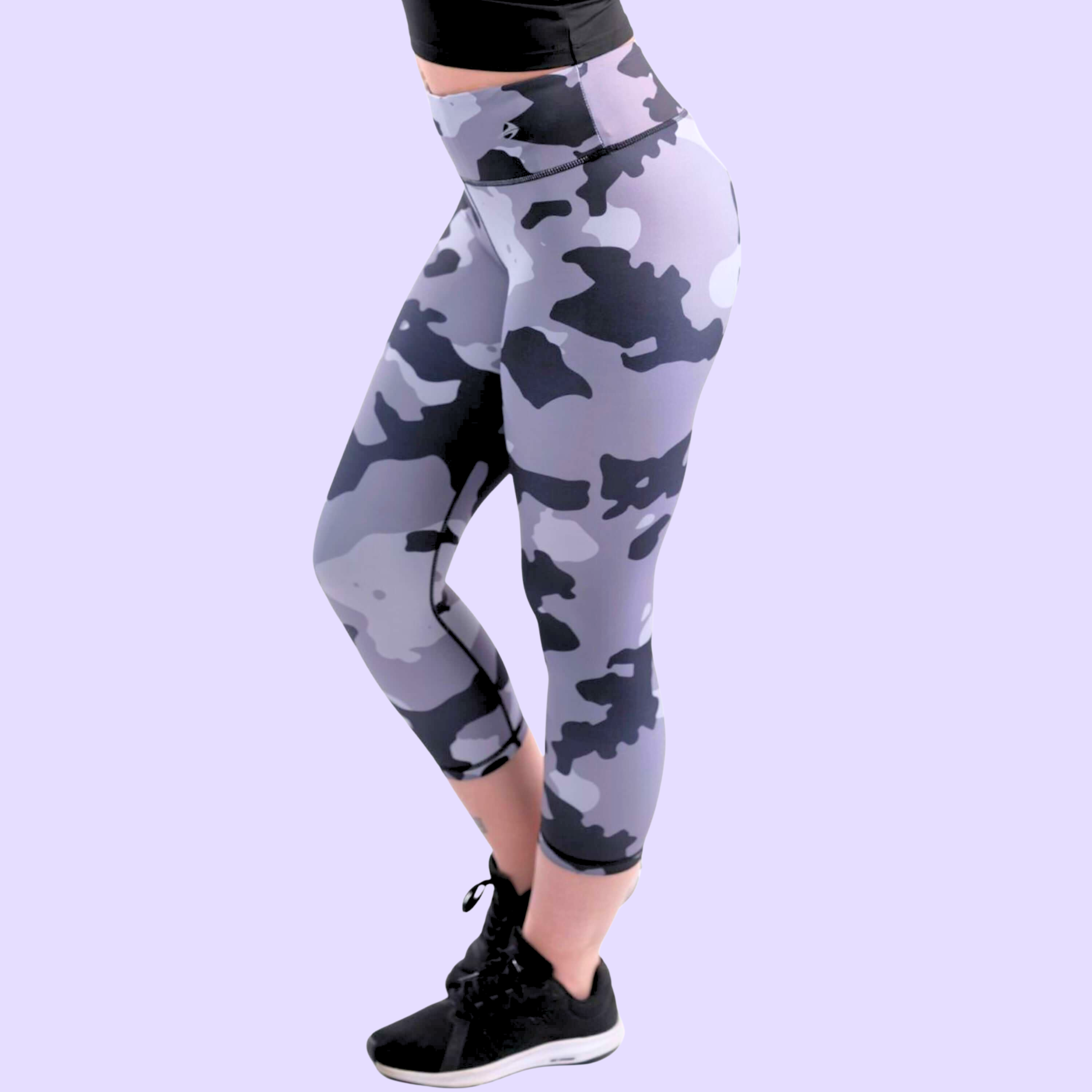 Women's Compression Capris - Camo