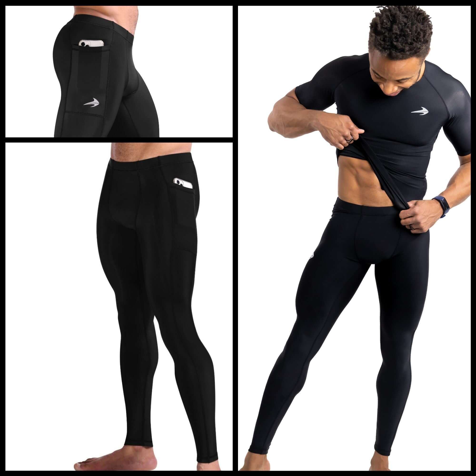 Compression Pants Men for Workout, Sports, High-Performance Support, Optimal Base Layer, Breathable Fabric, Athlete Approved, Superior Quality