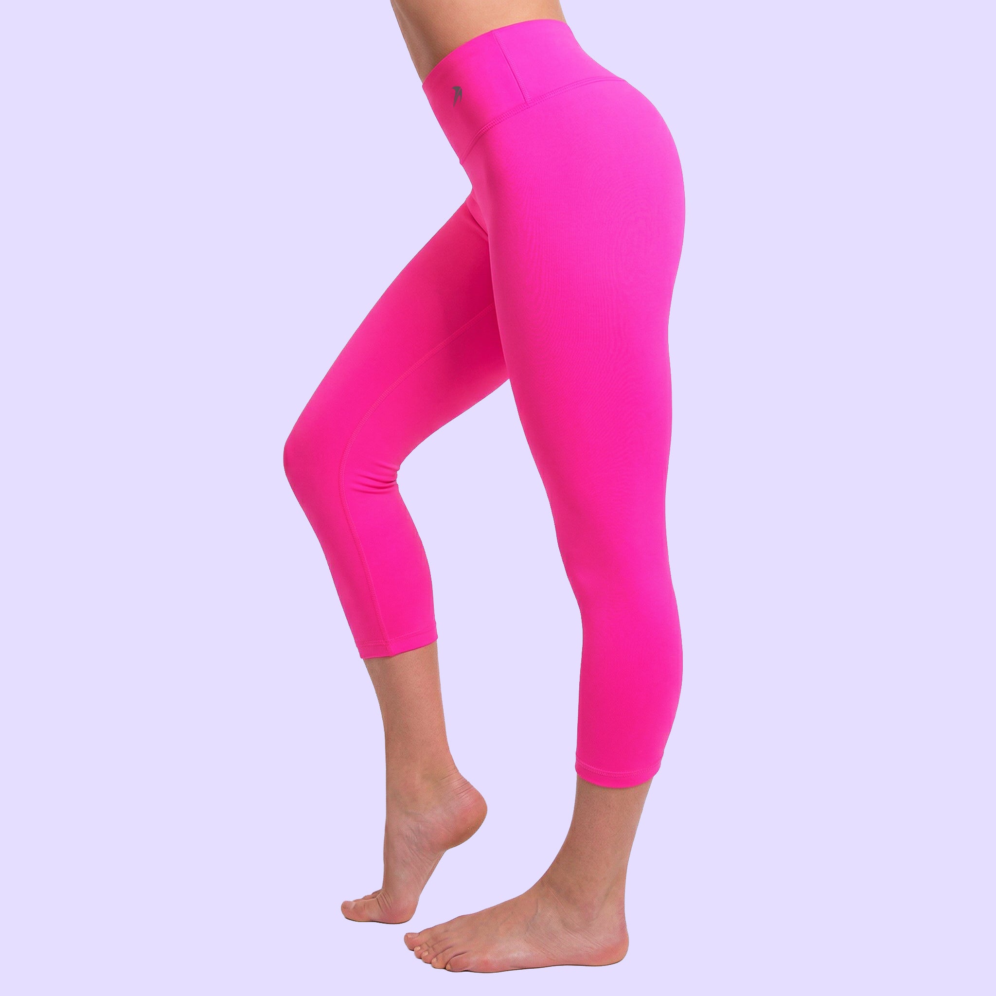 Women's Compression Capris - Pink – CompressionZ