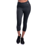 Women's Compression Capris Super High Waist - Black