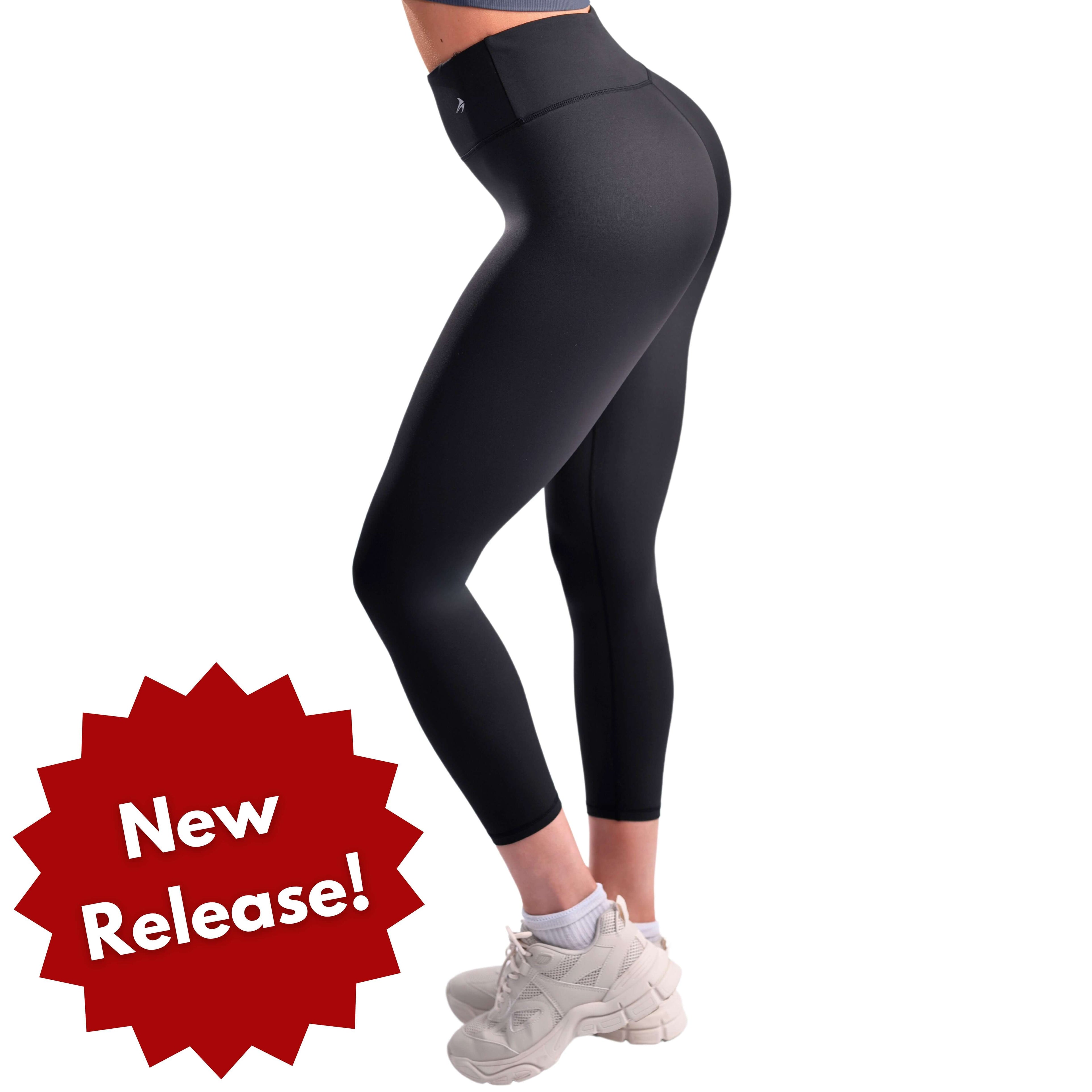 Women's compression 7/8 leggings for faster recovery, superior muscle support, and improved circulation. Wicking, breathable, anti-itch material.
