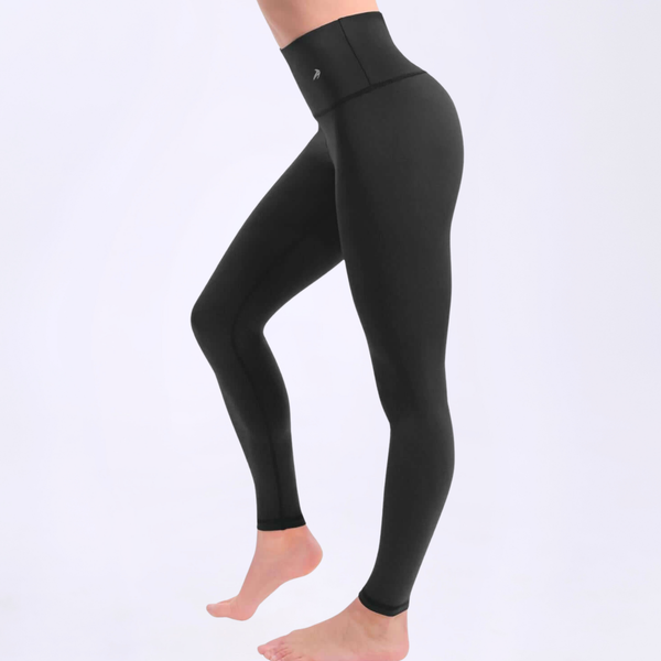 Women's Compression Leggings Super High Waist - Black
