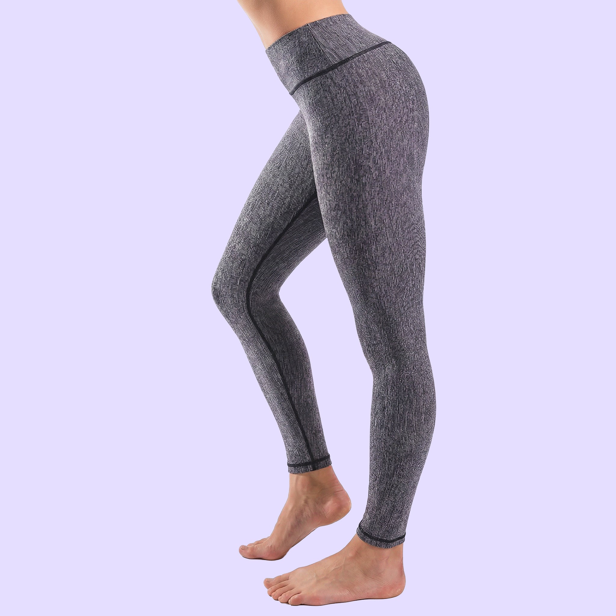 Women's Sport Compression Leggings - Heather Gray