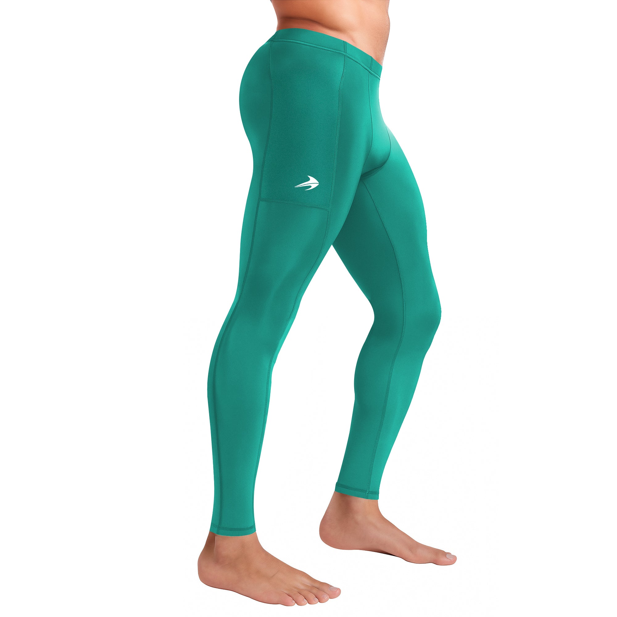 Men's Compression Pants - Green