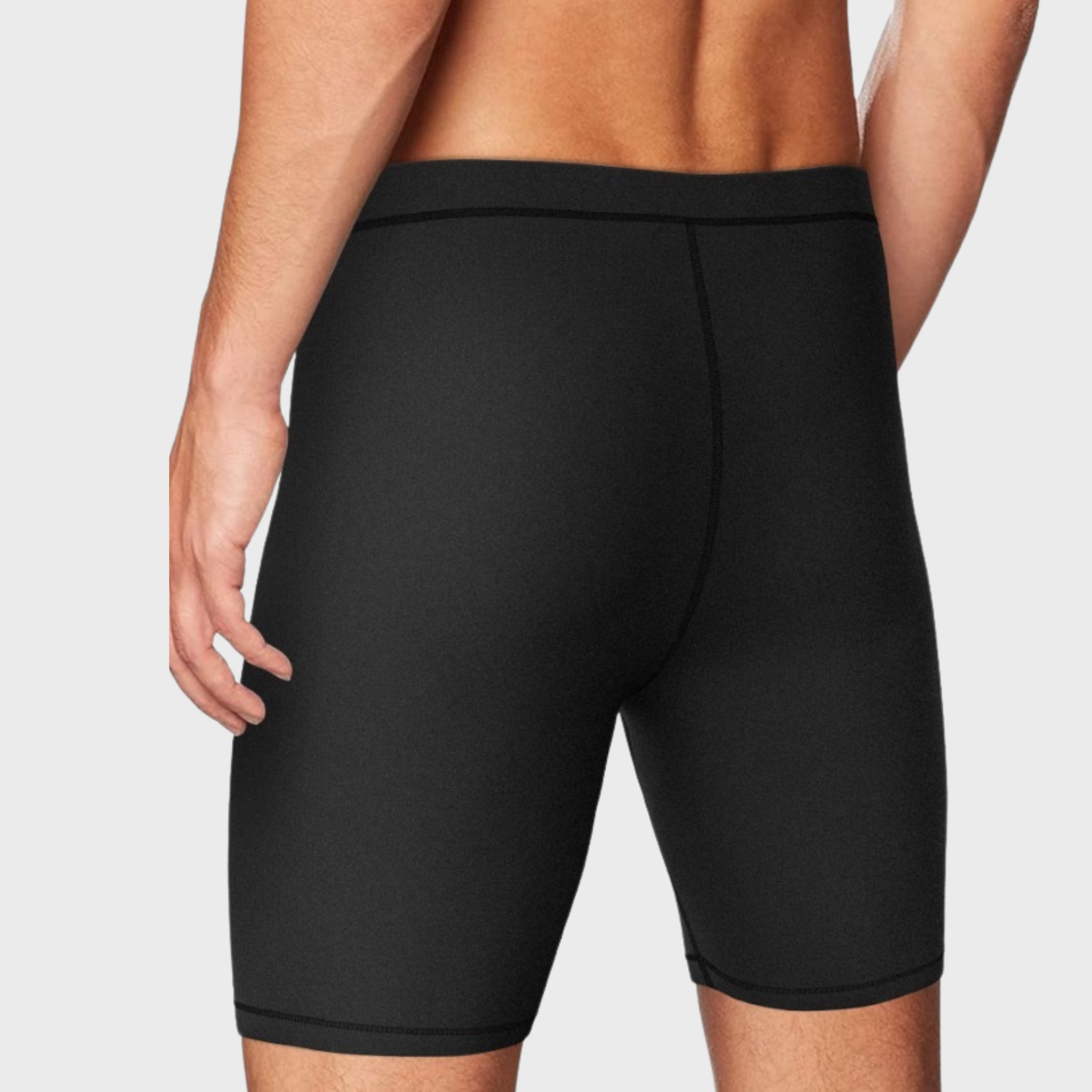 Men's 8" Compression Tech Elite Shorts - Black