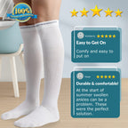 Compression Socks (20-30 mmHg) - Checkered Black