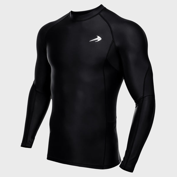 Men's Compression Long Sleeve Shirt - Black