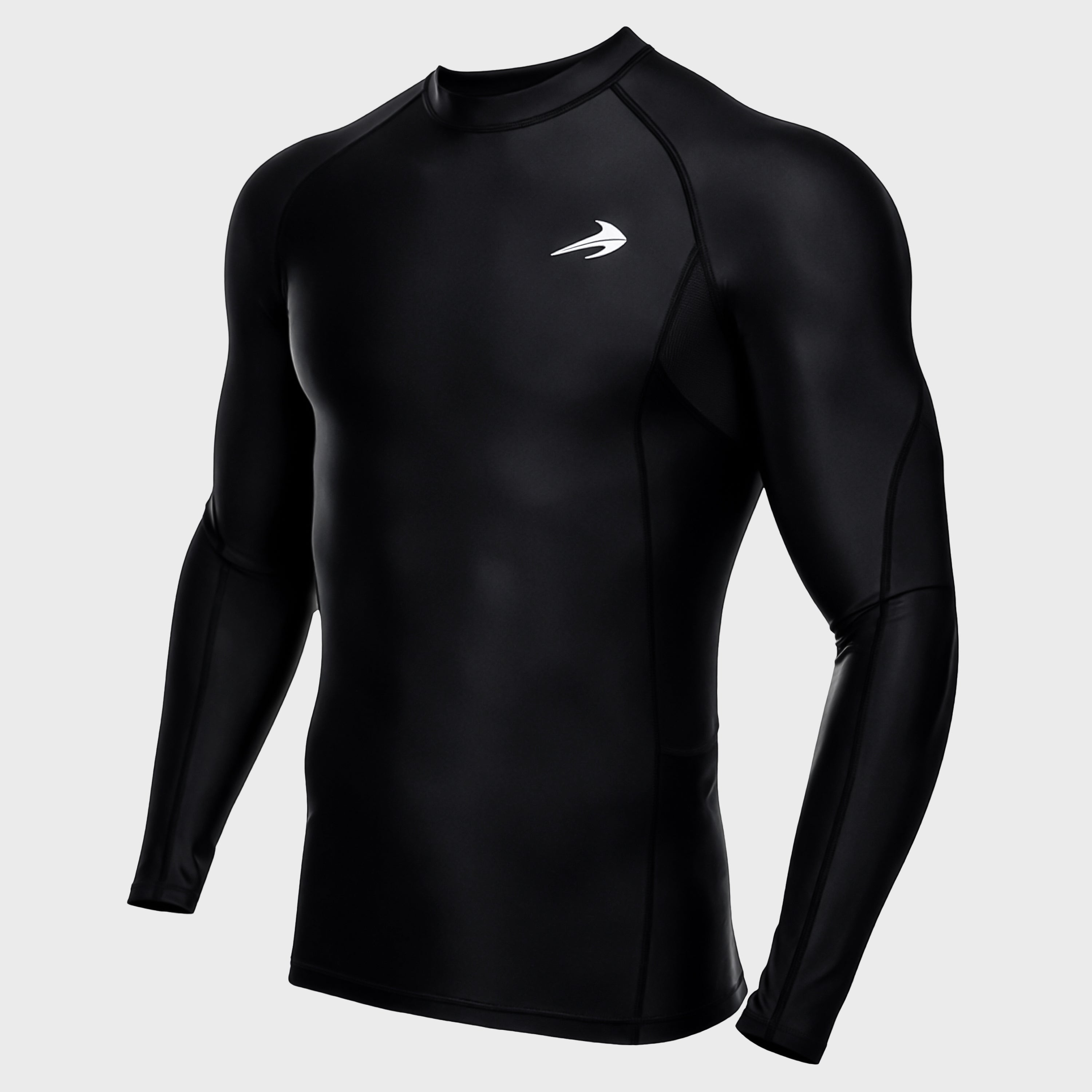 Men's Compression Long Sleeve Shirt - Black