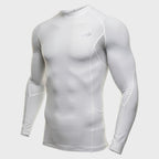 Men's Compression Long Sleeve Shirt - White