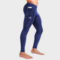 Men's Compression Pants W/ Pockets - Navy