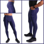 Compression Pants Men for Workout, Sports, High-Performance Support, Optimal Base Layer, Breathable Fabric, Athlete Approved, Superior Quality