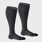 Wide Calf Compression Socks (30-40 mmHg) - Black
