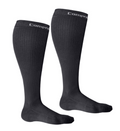 Wide Calf Compression Socks (30-40 mmHg) - Black