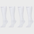 Compression Socks (30-40 mmHg) - White 2 Pack