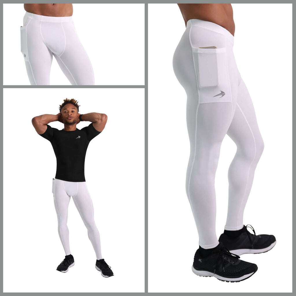 Compression Pants Men for Workout, Sports, High-Performance Support, Optimal Base Layer, Breathable Fabric, Athlete Approved, Superior Quality
