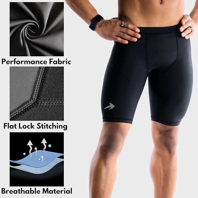 Men's 9" Original Compression Shorts W/ Pockets