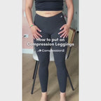 Women's Compression Leggings - Black