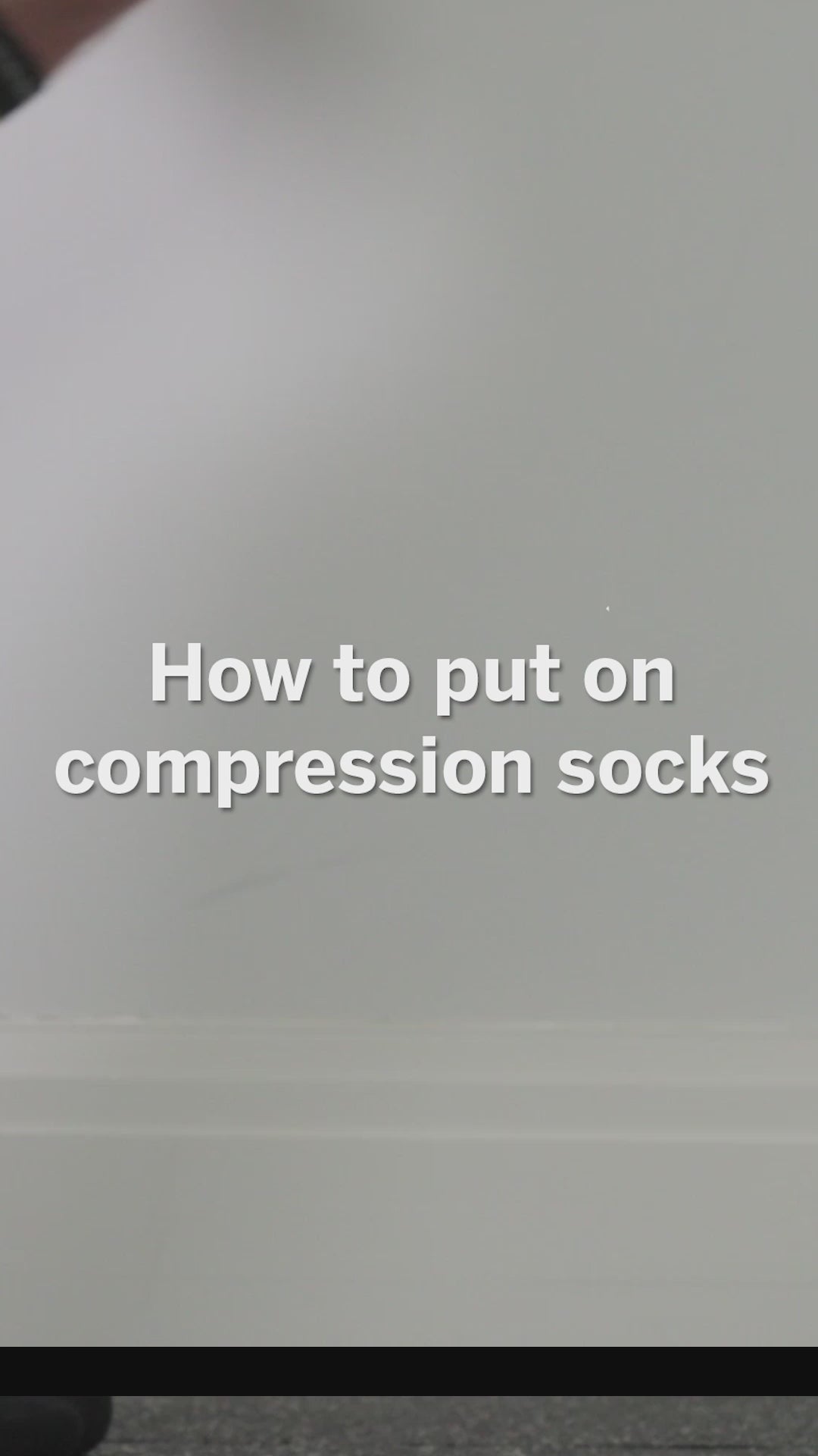 Wide Calf Compression Socks (30-40 mmHg) - Black