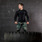 CompressionZ Mens Quick Dry Compression Long Sleeve, Soft & Comfortable Fabric, Breathable & Quick-Drying, Optimized Muscle Support, Durable & Reliable Performance Gear