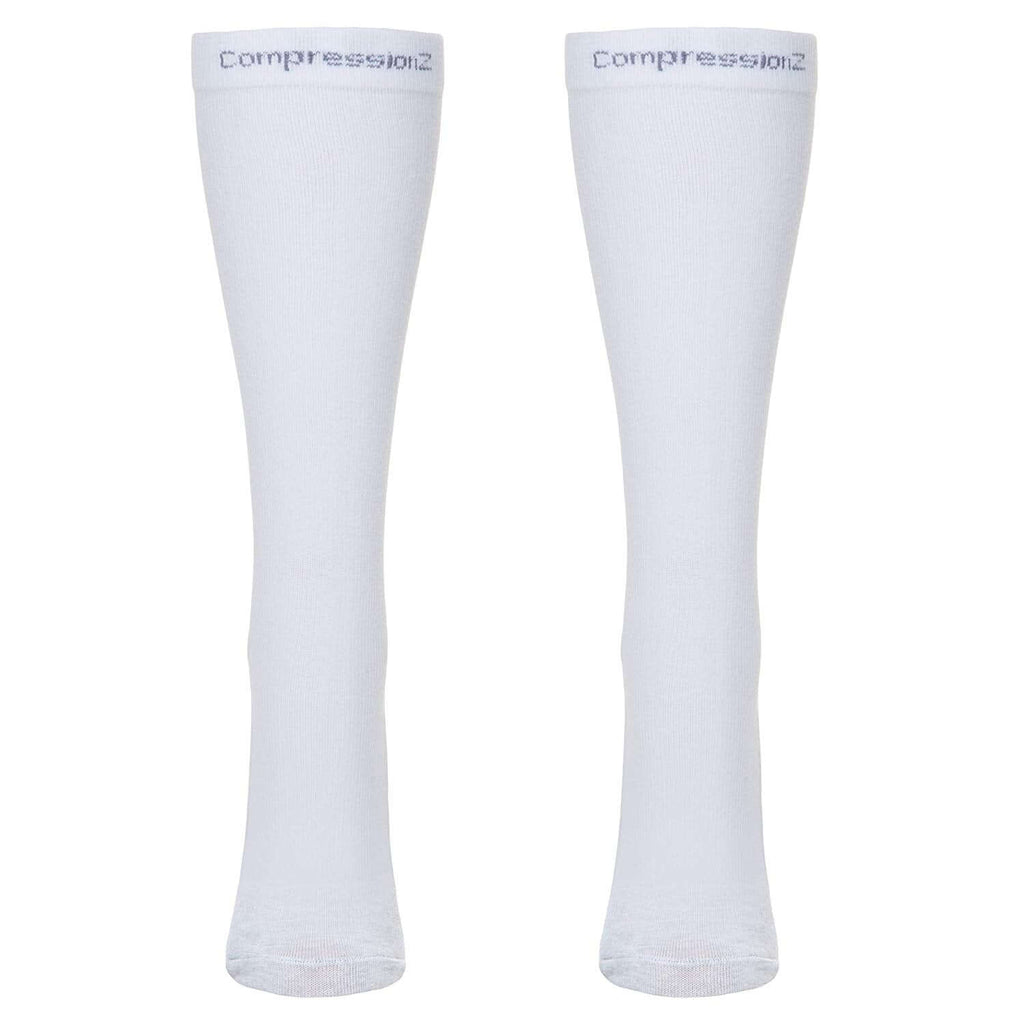 CompressionZ Compression Socks For Men & Women, Graduated Compression Socks, Enhanced Mobility and Circulation, Ultimate Comfort Fit, Knee-High Length with Secure Cuff