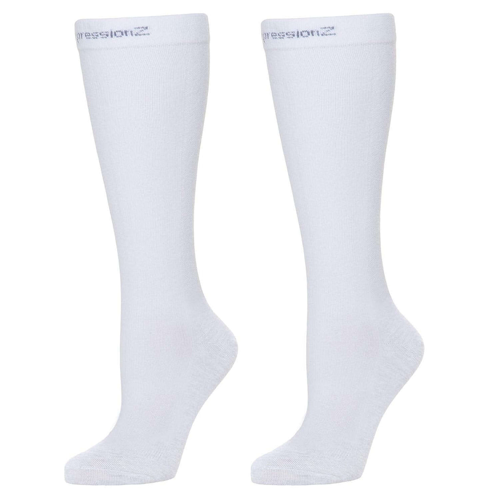CompressionZ Compression Socks For Men & Women, Graduated Compression Socks, Enhanced Mobility and Circulation, Ultimate Comfort Fit, Knee-High Length with Secure Cuff