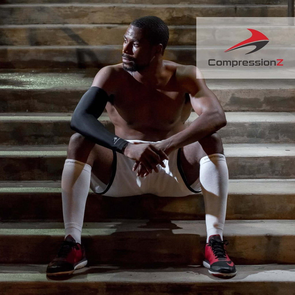 CompressionZ Compression Socks For Men & Women, Graduated Compression Socks, Enhanced Mobility and Circulation, Ultimate Comfort Fit, Knee-High Length with Secure Cuff