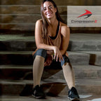 CompressionZ Compression Socks For Men & Women, Graduated Compression Socks, Enhanced Mobility and Circulation, Ultimate Comfort Fit, Knee-High Length with Secure Cuff