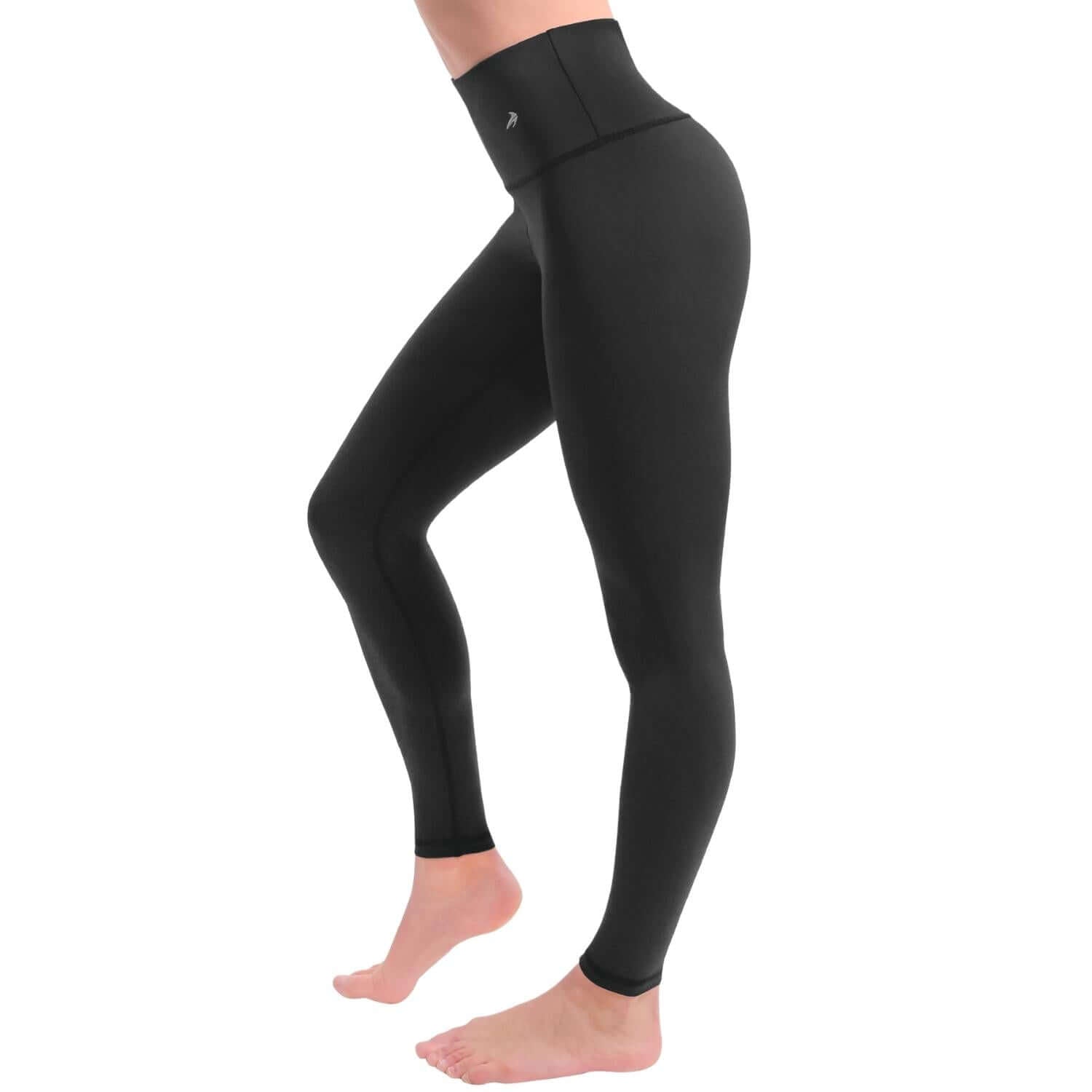 Women's Compression Leggings Super High Waist Black