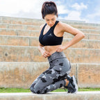 Women's Compression Leggings - Camo