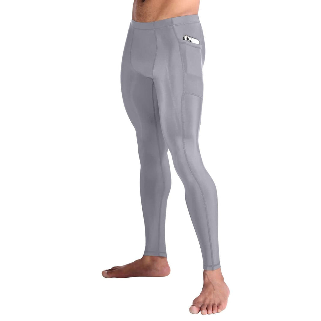 Mens compression hotsell pants with pockets