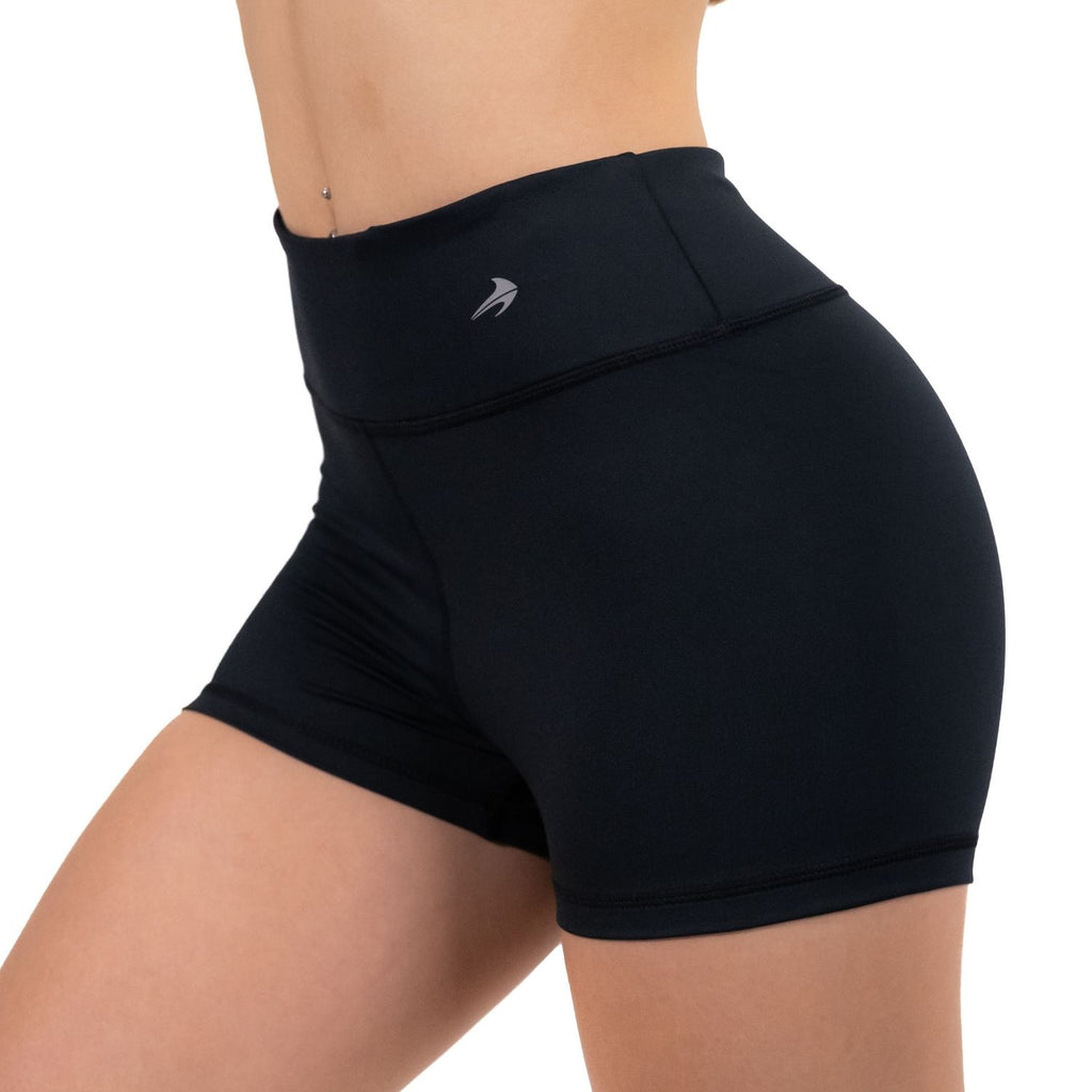 Women's Compression Shorts - Camo Black