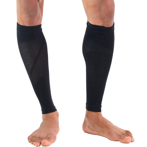 Compression Calf Sleeves (20-30mmHg) - Black