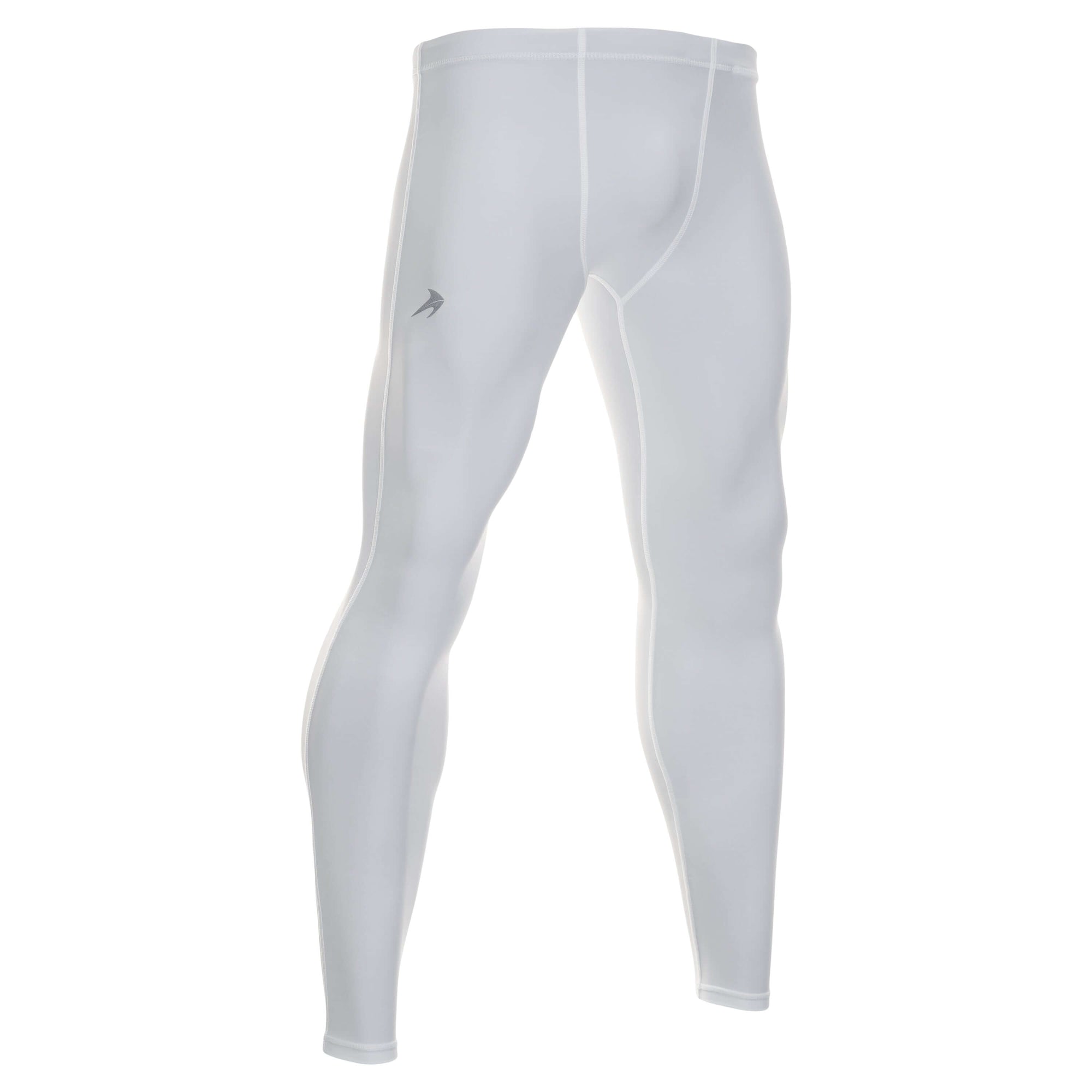 Men's Compression Pants White - Main Image